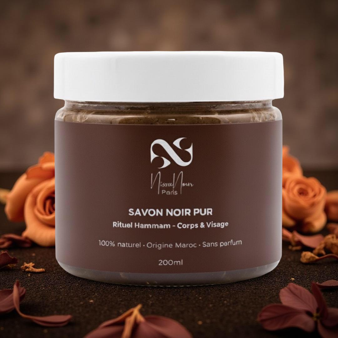 Savon Noir Pur enrichi au Nila