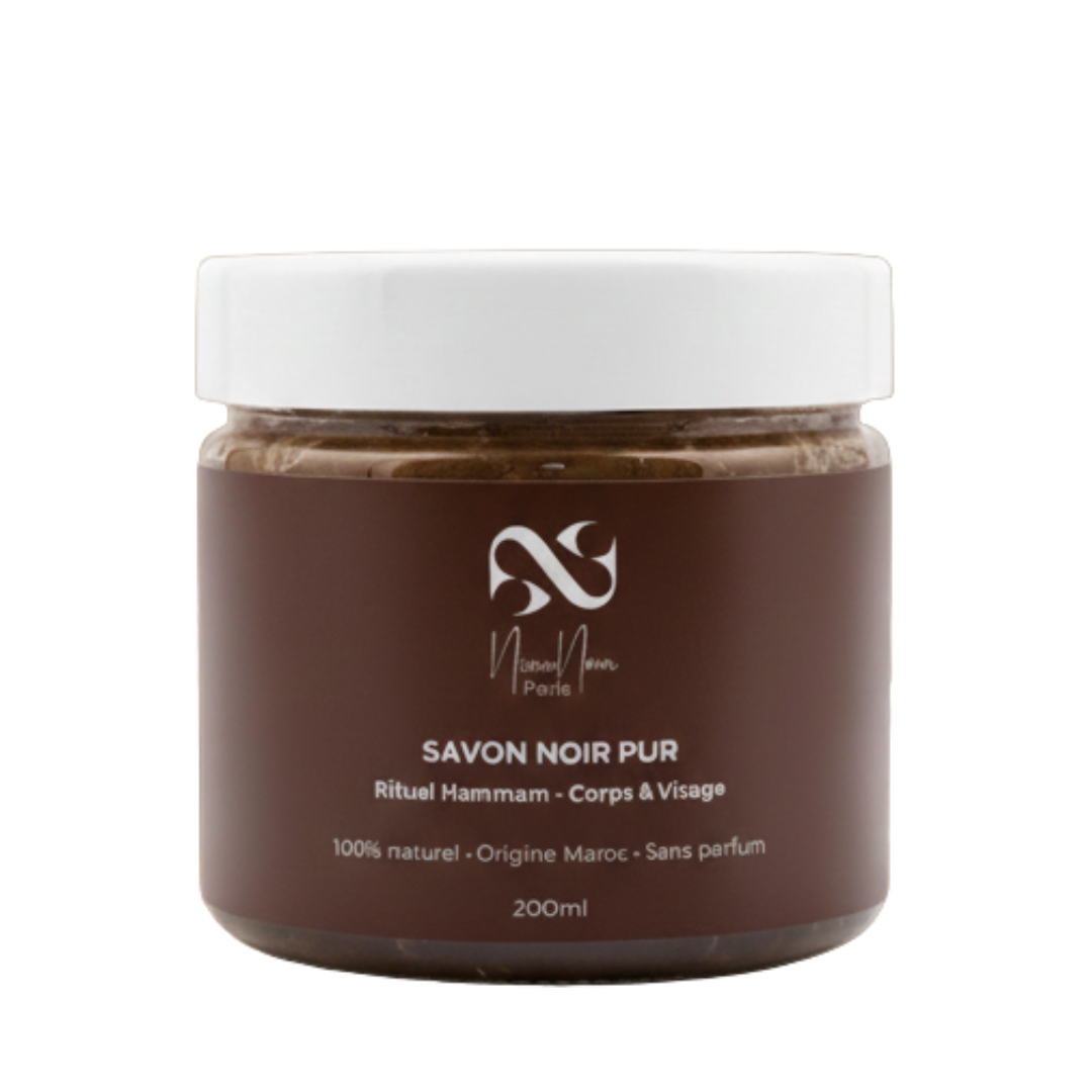 Savon Noir Pur enrichi au Nila