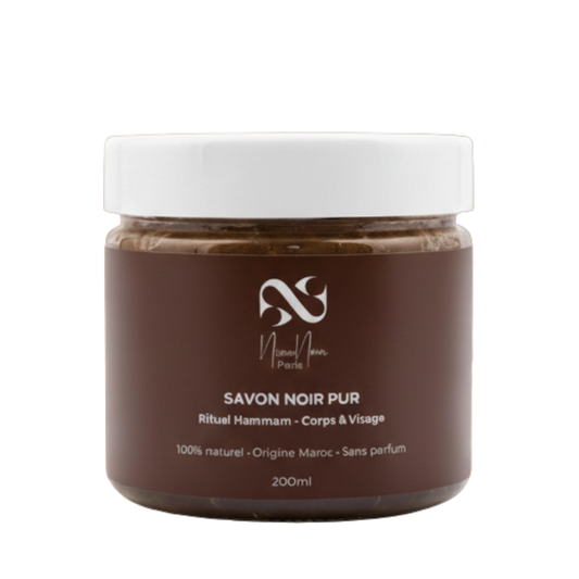 Savon Noir Pur enrichi au Nila